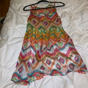 Neon tribal dress